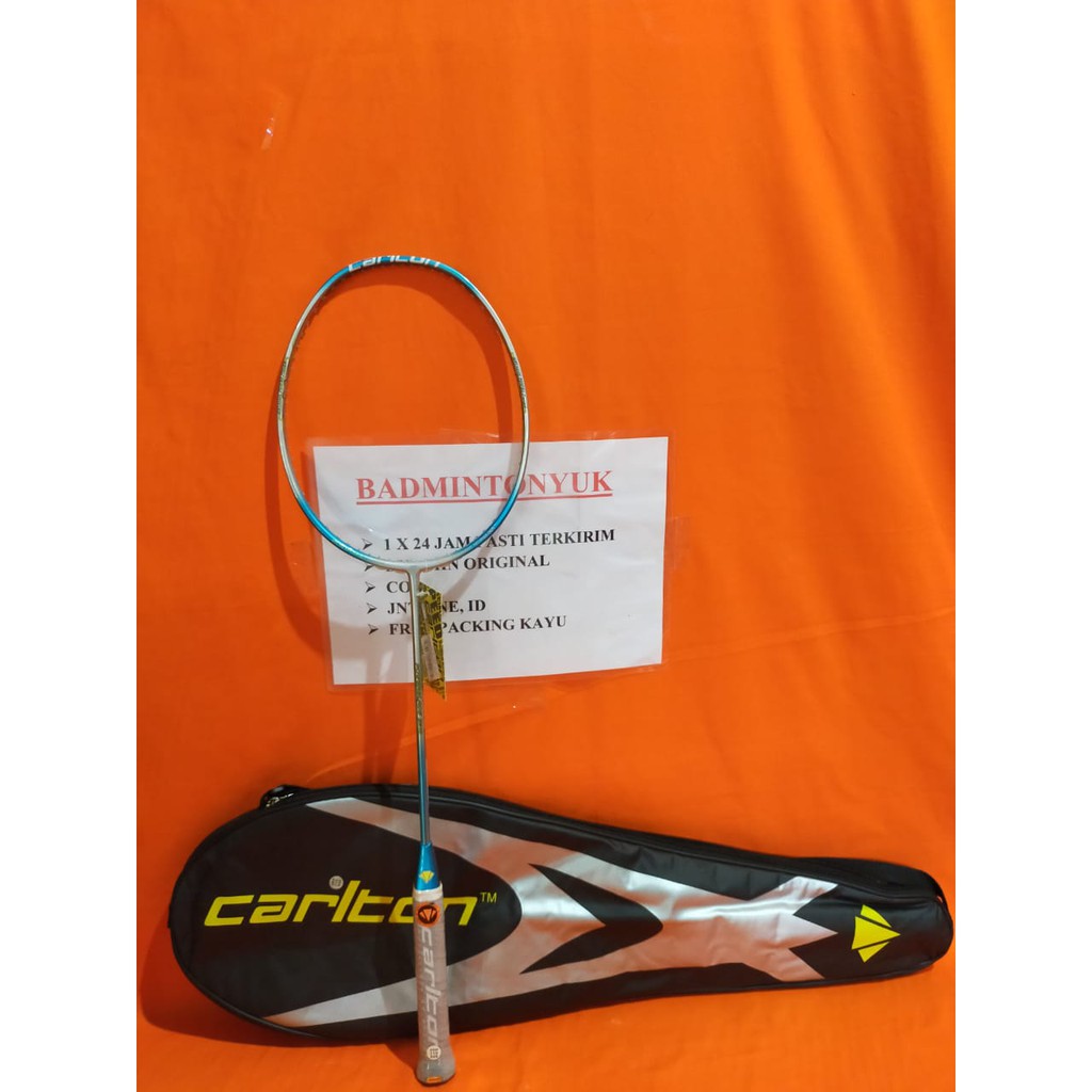 Carlton Powerblade 9910 Raket Badminton Original termurah free tas COD