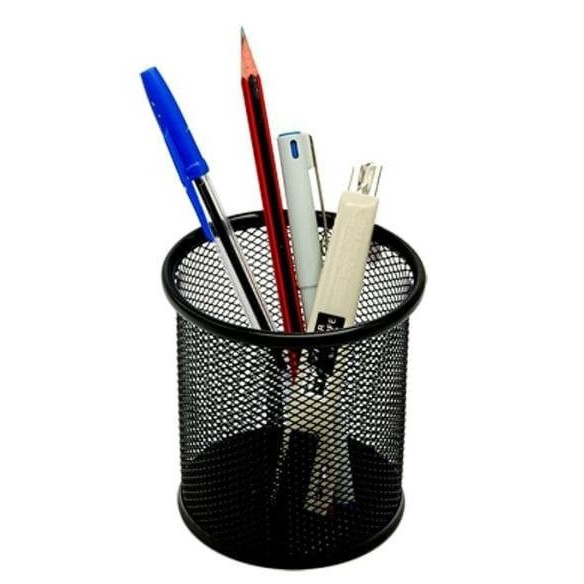 

Big Sale Tempat Pen / Pen Stand Jaring Besi - BULAT Big Sale