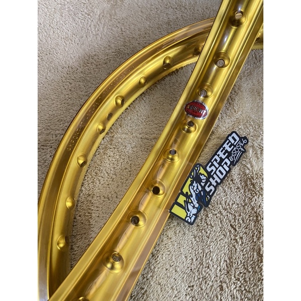 velg morad akront spain warna gold edition ring 17 x 120