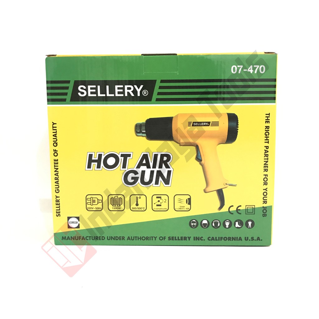 SELLERY Hot Air Gun HG-500 - Heat Gun Alat Blower Pemanas