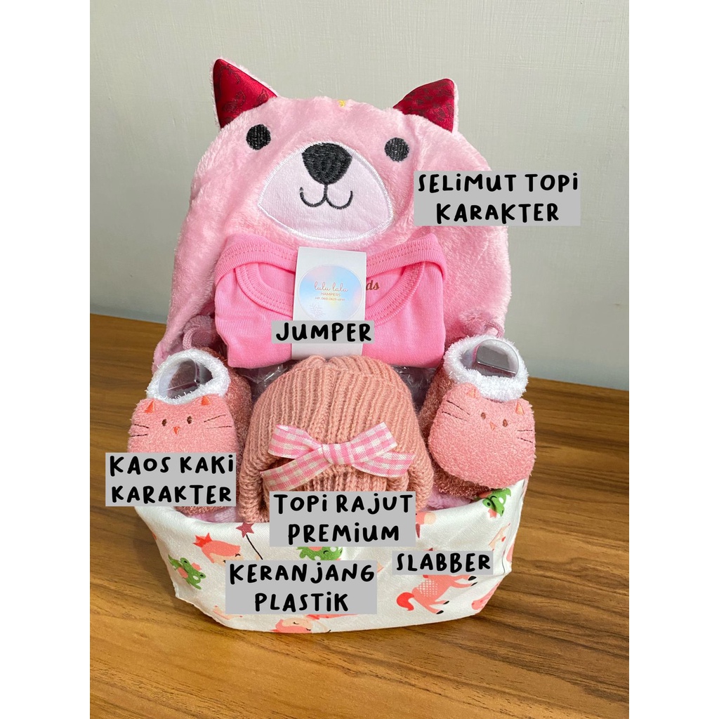 Hampers Parcel Paket Gift Set Kado Hadiah Newborn Baby Bayi Lahiran