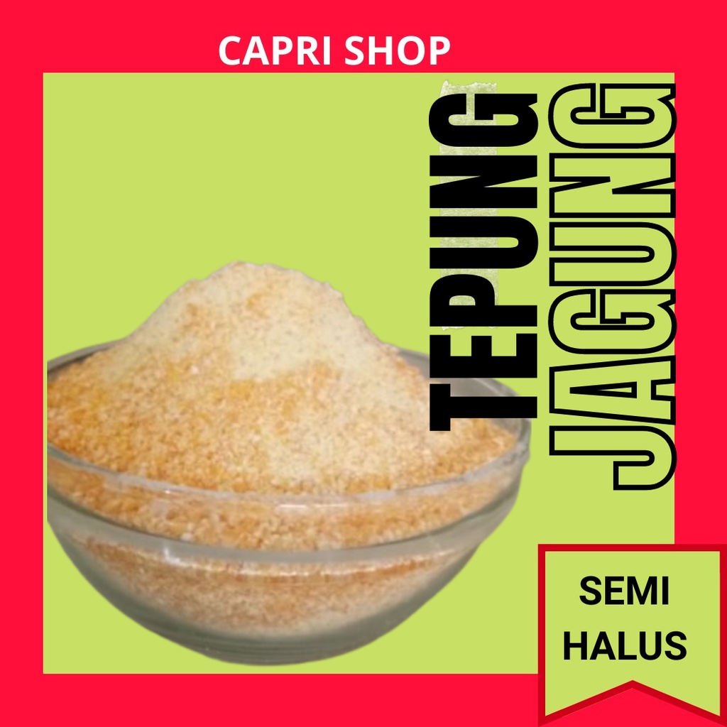 Tepung Jagung semi Halus