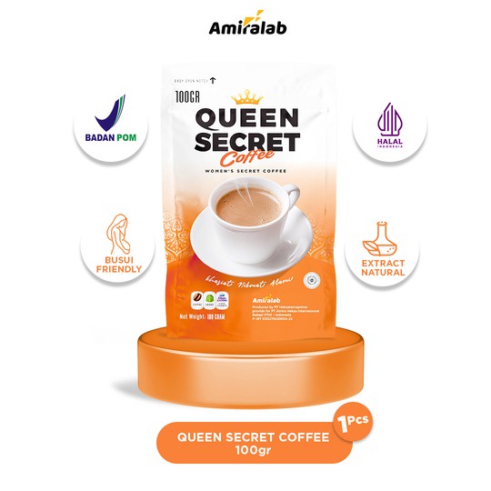 

Queen Secret Coffe Khusus Kewanitaan kopi kesehatan melancarkan H4id