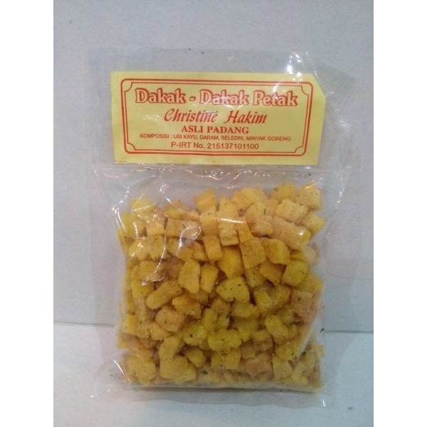 

Keripik / Kripik / Kerupuk Dakak Dakak Cancang Kotak Christine Hakim - 250 gr