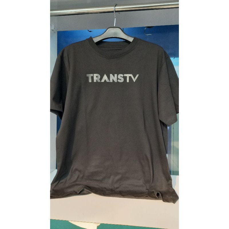 Kaos Logo Hitam Detikcom, Trans tv & Trans 7