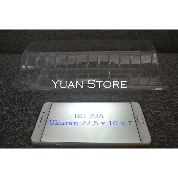 Mika Bolu Gulung | Mika Kue 22,5 cm | Mika Bolu | Box Bolu | Plastik