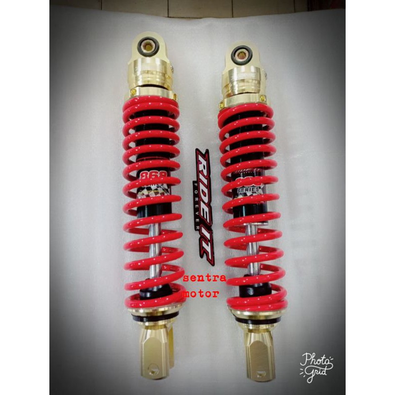 SHOCKBREAKER MERK RIDE IT FOR YAMAHA AEROX 155 310MM SHOCK BELAKANG AEROX RIDE IT BONUS STIKER