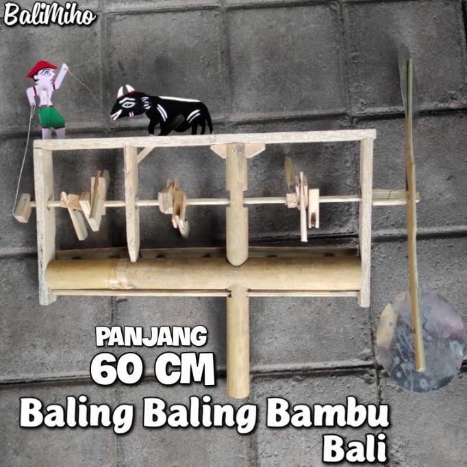 ] KINCIR ANGIN BAMBU/LONCENG ANGKLUNG/BALING BALING BAMBU BALI/PINDEKAN