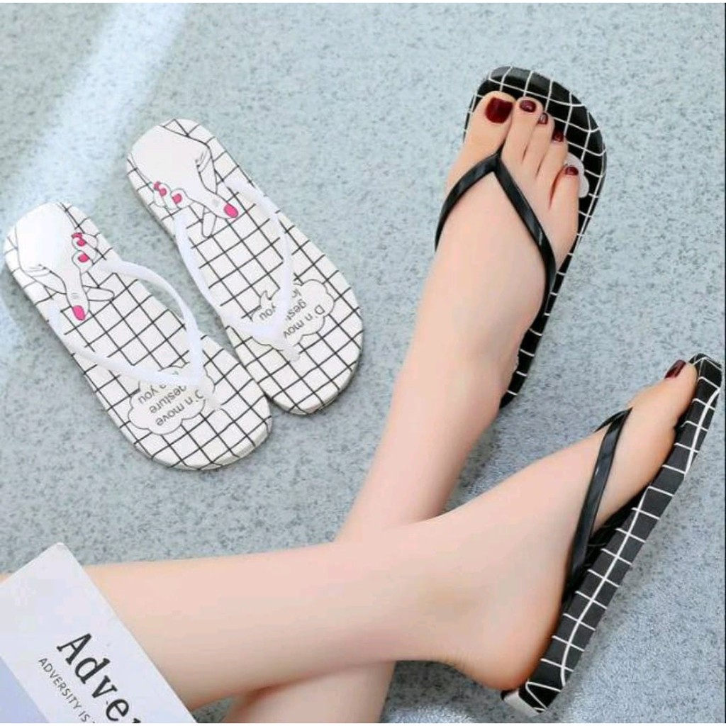 SANDAL WANITA SLIPER JARI TERMURAH