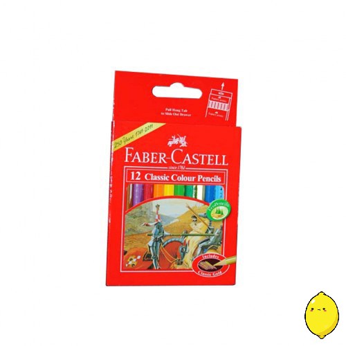 

Faber Castell Pensil Warna Classic 12 Pendek