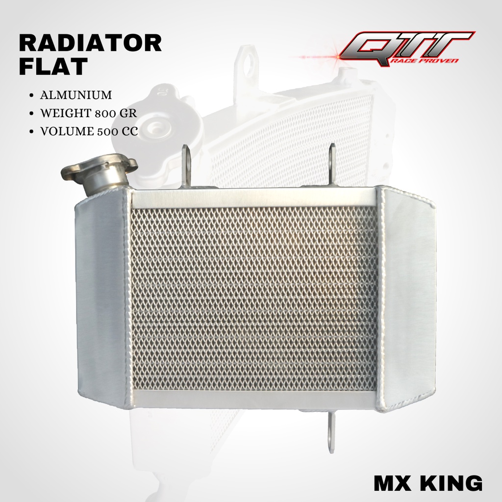 Radiator QTT Mx king exciter Flate almunium