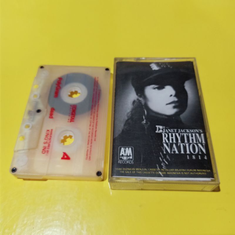 Kaset JANET JACKSON Rhythm Nation