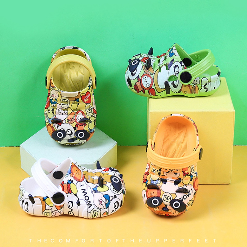 ☀CAMILO☀ SANDAL ANAK PANDA SANDAL ANAK /SENDAL ANAK / SANDAL BAYI / SANDAL CUTE UNISEX CUTE SEPATU ANAK IMPORT SA0005