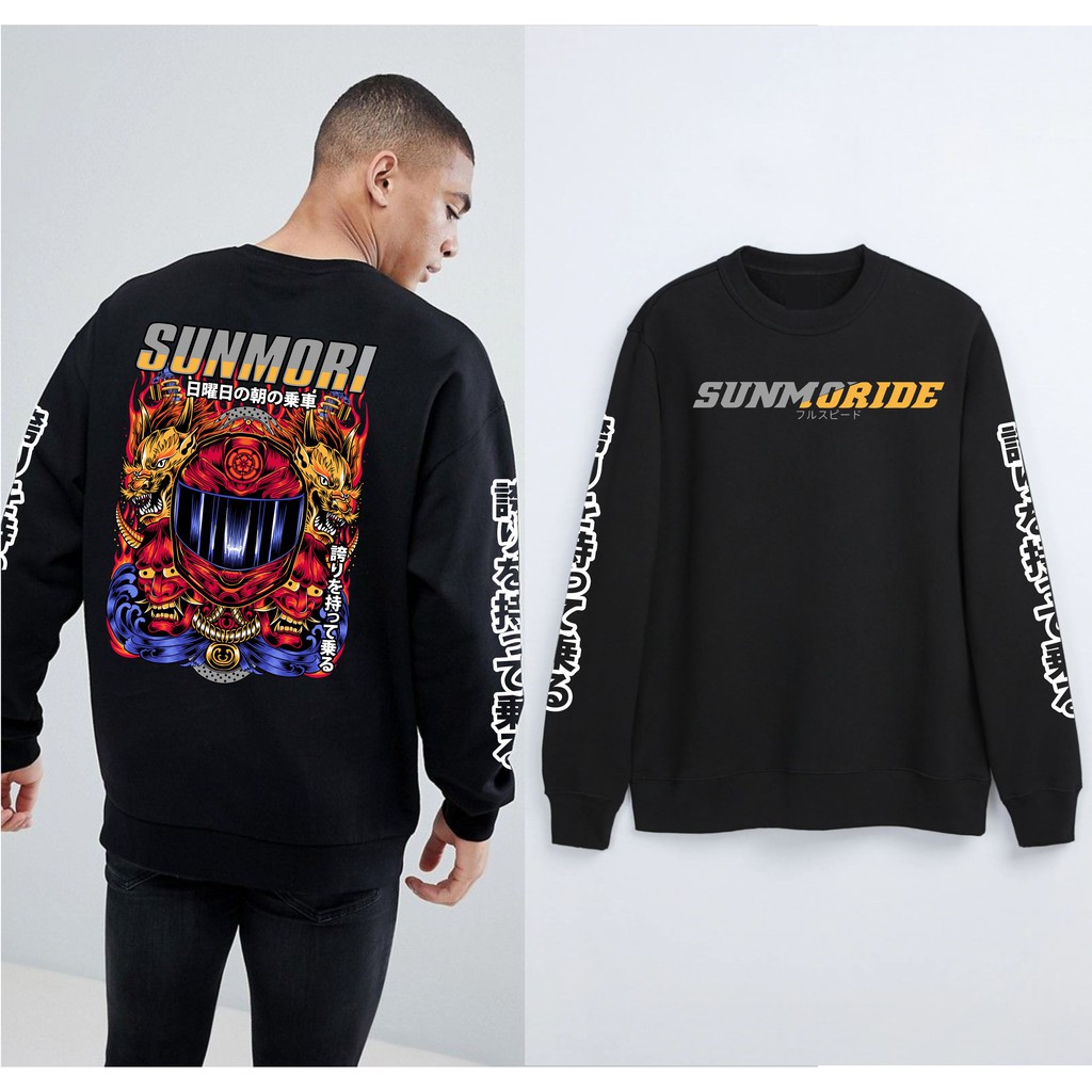 JAKET SWEATER SUNMORI JEPANG BIG SIZE JUMBO