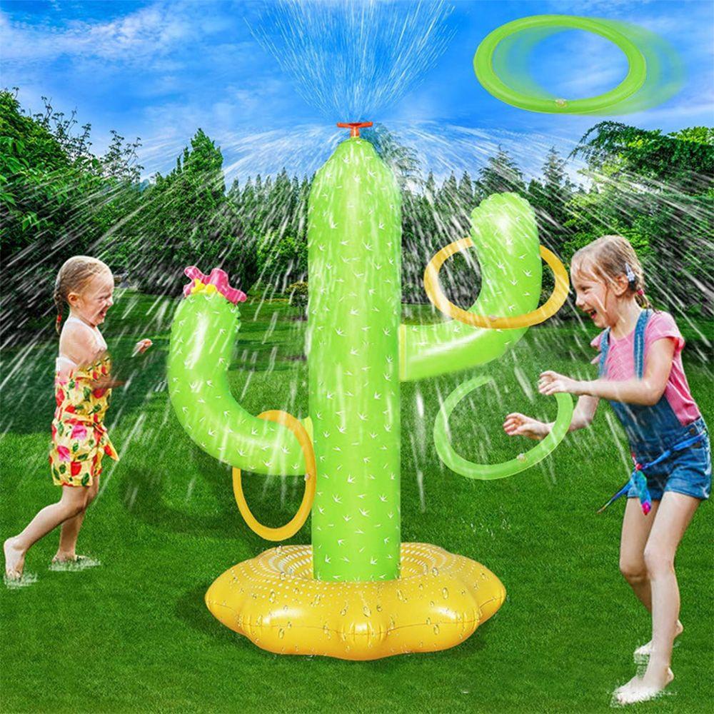 R-mainan Anak Model Kaktus Inflatable Semprot Air Untuk Outdoor / Musim Panas