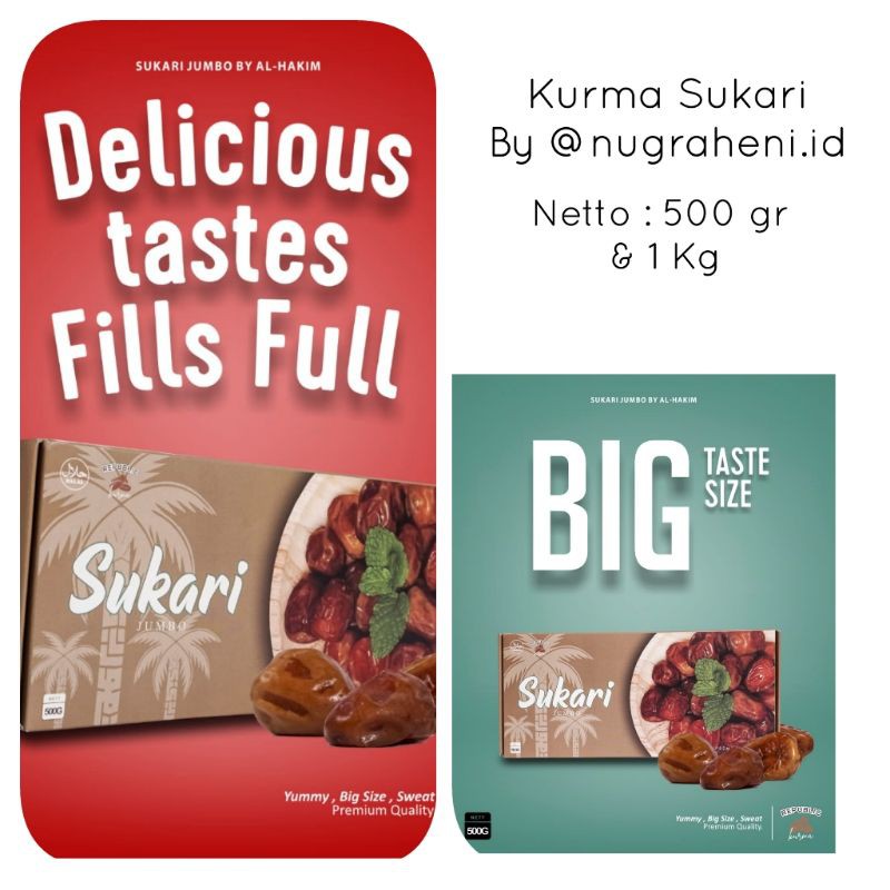 

Kurma Sukari 500 gr