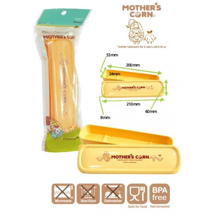 MOTHERS CORN Spooncase | Tempat Sendok Bayi | Spoon Case