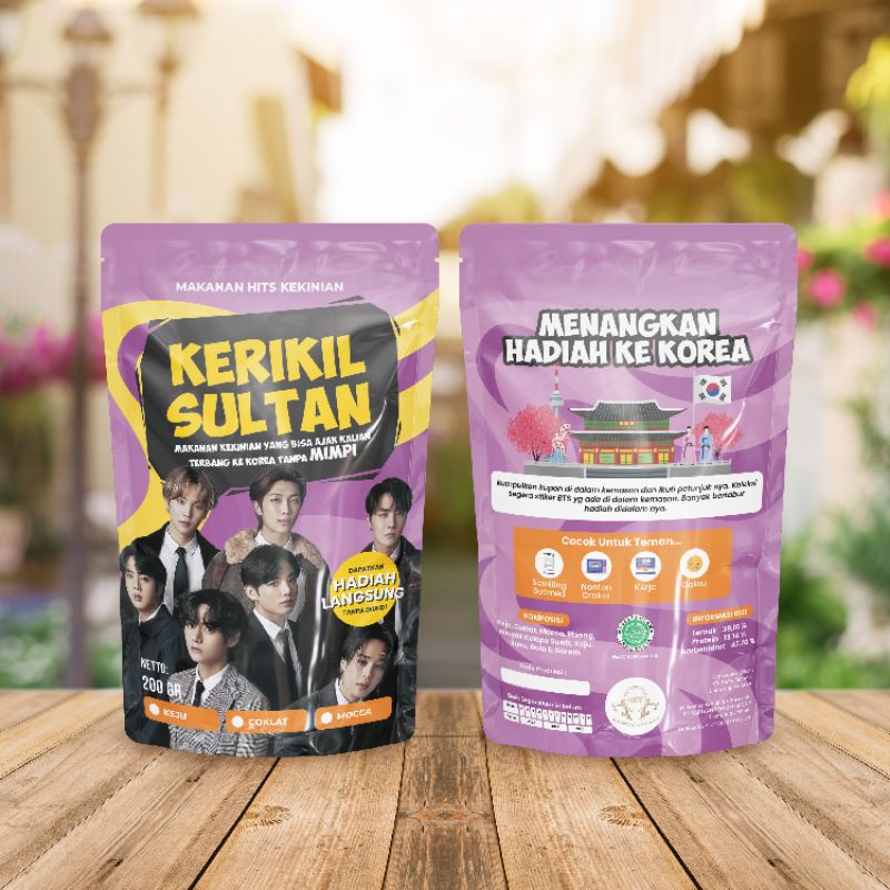 

kerikil sultan 200 gram snack nya para sultan