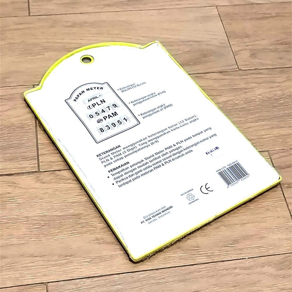 PAPAN METERAN PLN PAM LISTRIK AIR METER