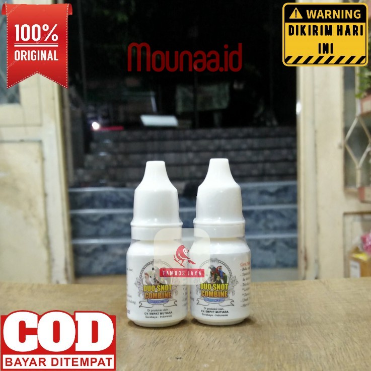 Obat Snot Burung Duo Snot Combine Segala Jenis Burung