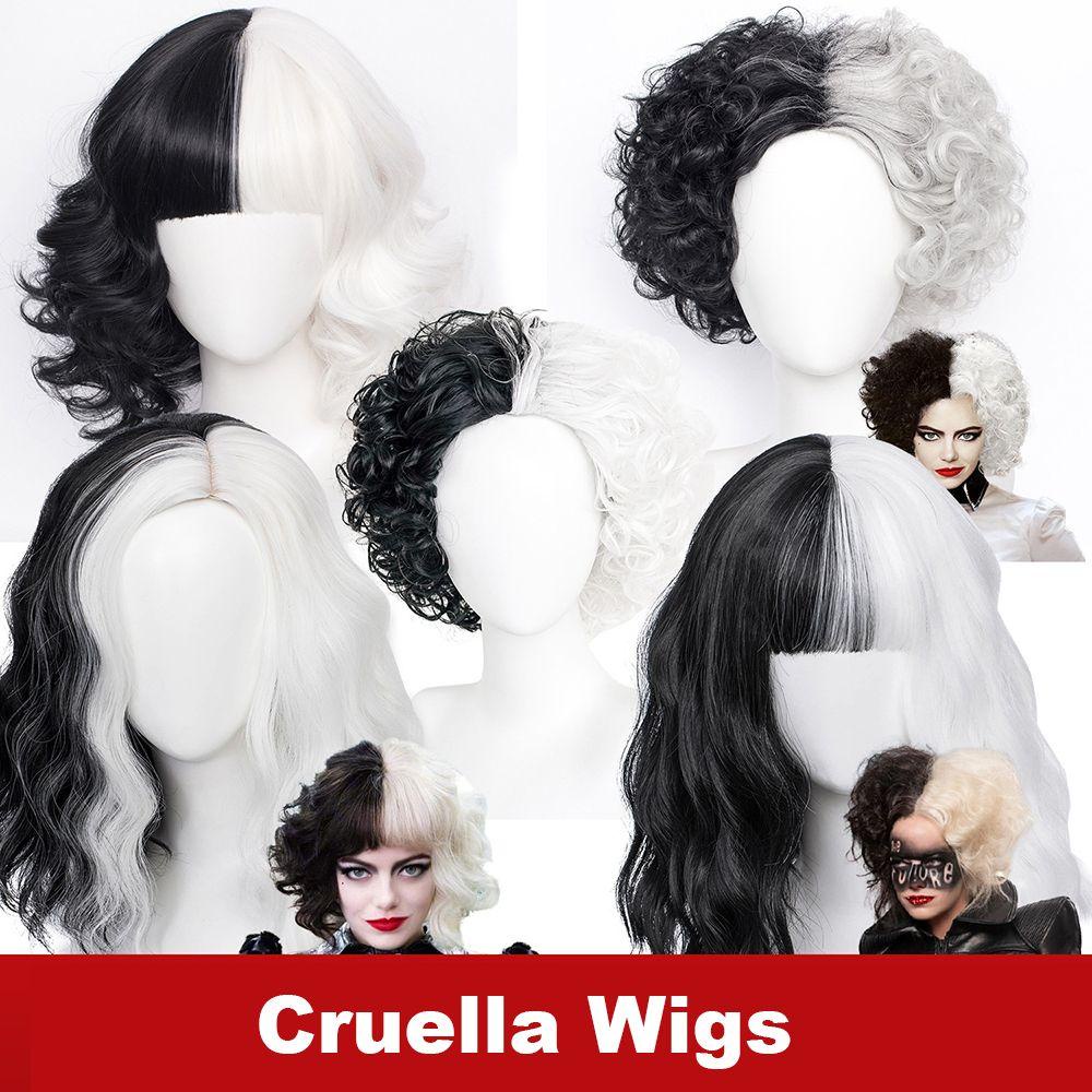 Top Wig Fashion Wanita Perempuan Helloween Cosplay