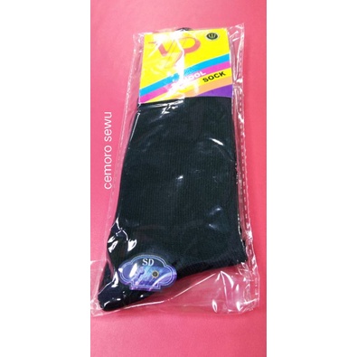 kaos kaki SD hitam polos kaos kaki seragam sekolah sd