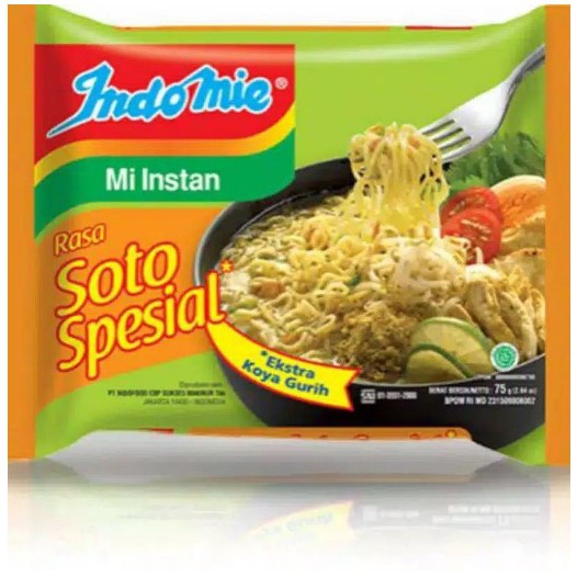 

Indomie Soto Spesial 75 gram