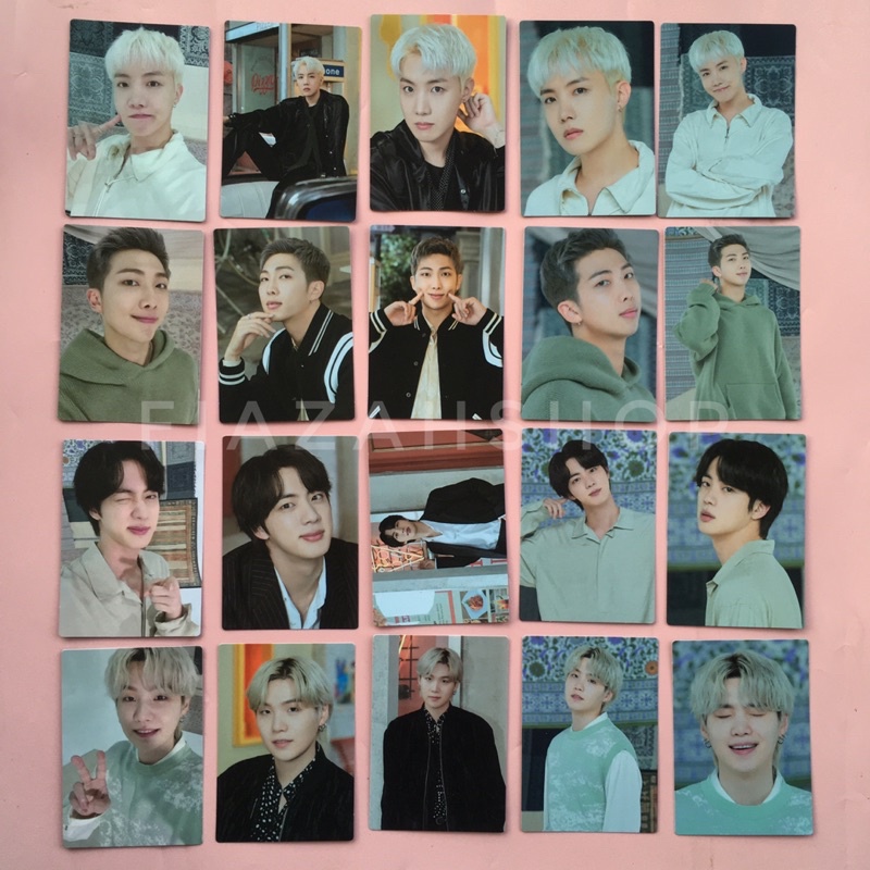 [Ready Stock] Mini Photocard MPC BTS Permission To Dance PTD in Seoul RM Jhope Suga Jin Unit Spc 1 2