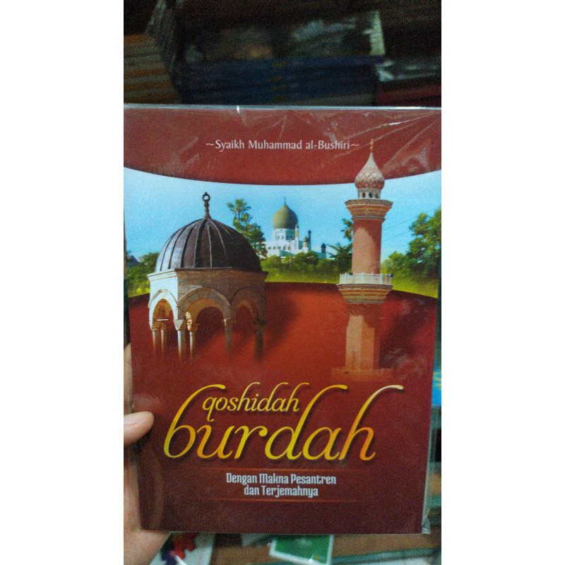 KITAB BERGARANSI BARRU QASIDAH BURDAH MAKNA TERJEMAH BERKUALITAS ORIGINAL