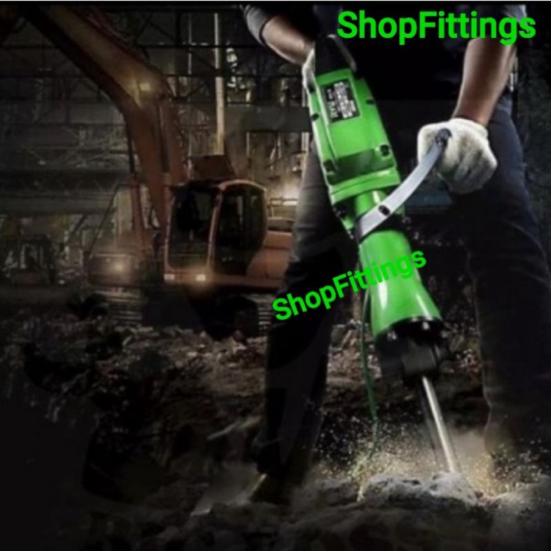 RYU RDH 50  Jack Hammer Demolition Mesin Bor Palu Bobok Lantai Beton