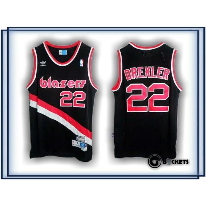 ORIGINAL Jersey NBA Hardwood Classic Clyde Drexler # 22 black