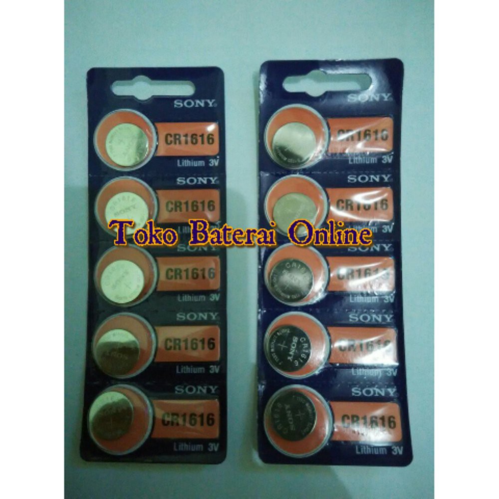 Baterai Batre Jam Kalkulator Sony CR1616 CR 1616 Original   Baterai Kancing Baterai Jam Kalkutor Cr
