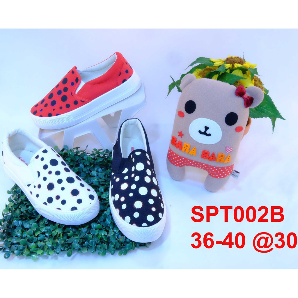 spt a002b sepatu kain kanvas import cewek wanita bara bara luofu