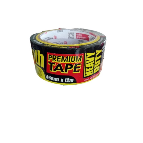 

Isolasi Tape Lakban Kain Hitam Besar Nachi 2" x 12 Meter (46 mm x 12 Meter)