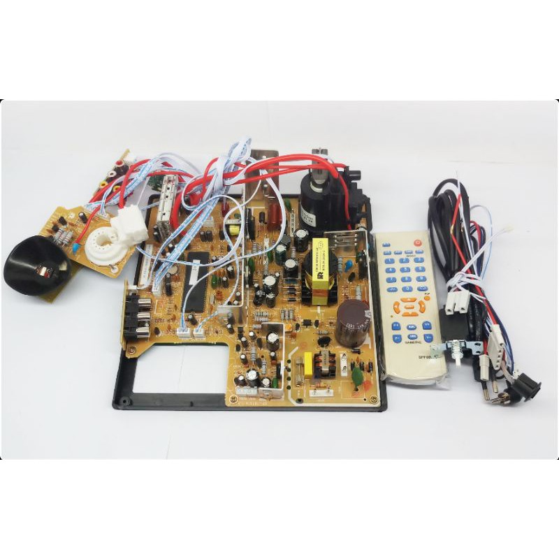Mesin tv tabung 14" ~ 21" Ic 1 analog w-com