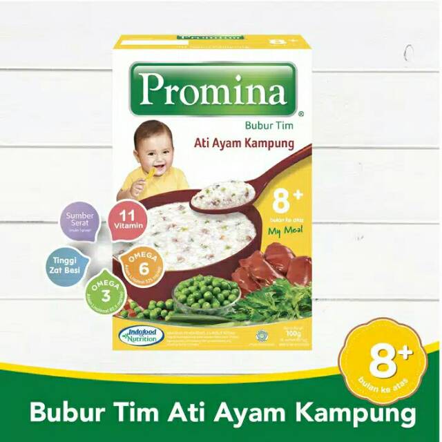 Promina Bubur Tim Ati Ayam Kampung 8+