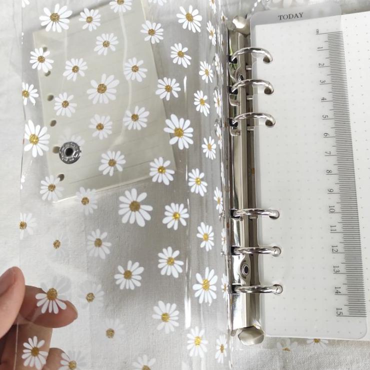 

Paling Popular WFIFS Binder A5 A6 A7 Motif Daisy Transparan W75 Ready