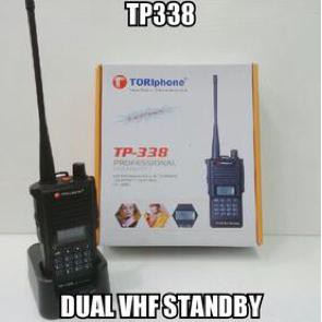 Murah  HT Handy Talky Ht Tori TP 338 Dual Vhf Display Conection