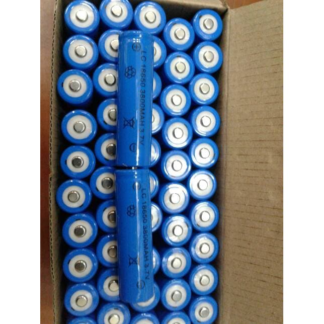 Batre 3,7 v warna biru dan pink