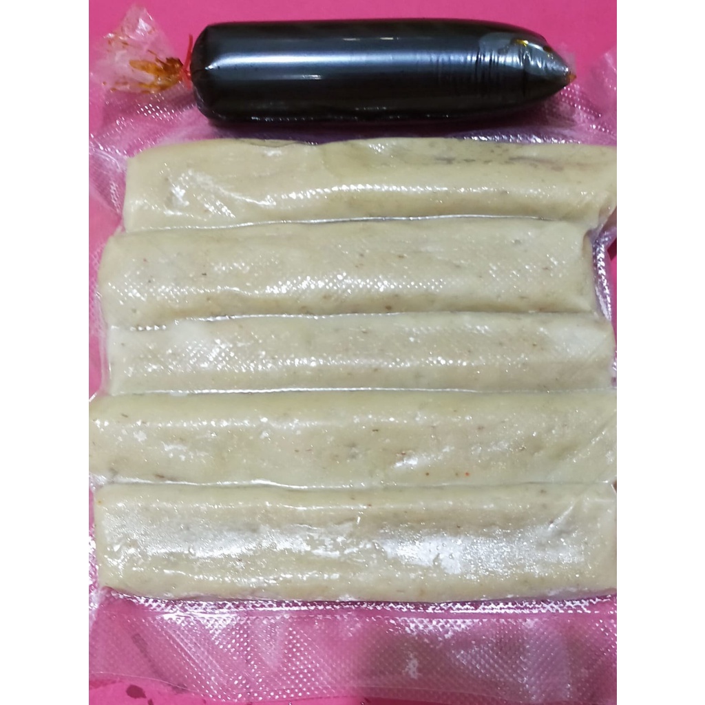 

Pempek ikan Sarden super Asli Palembang (1pack isi 5 pcs)