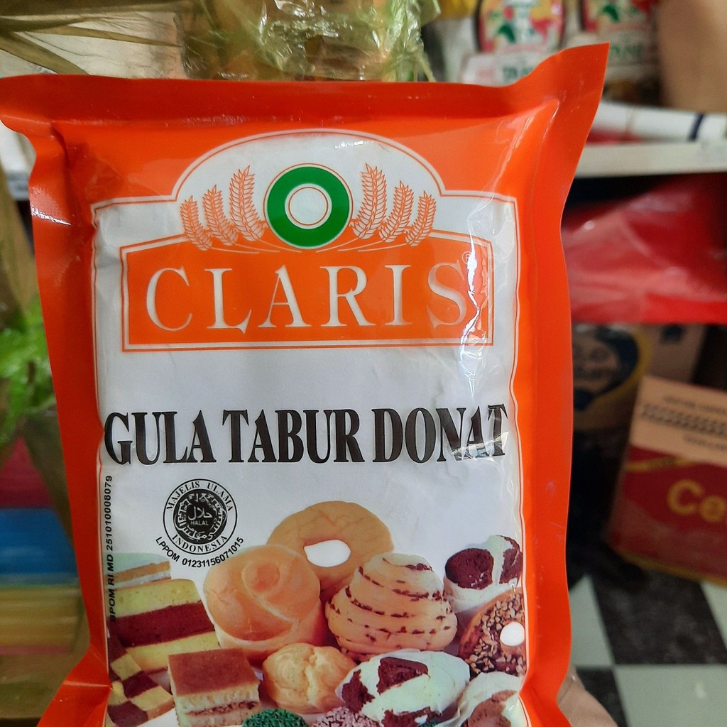 Gula Tabur Donat Claris 250 Gram - Claris Donat