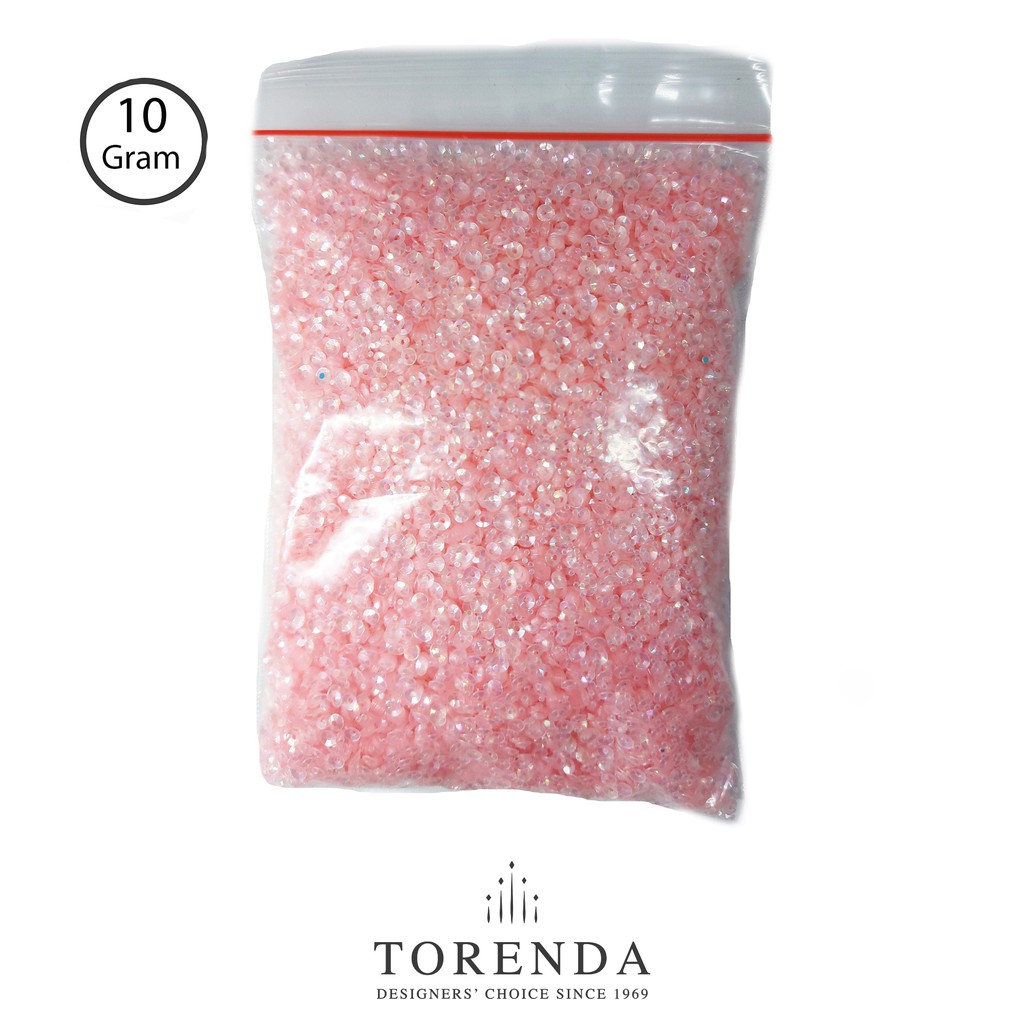 Torenda Payet Sequin Flat 3mm Pink Muda/Pack Col.050