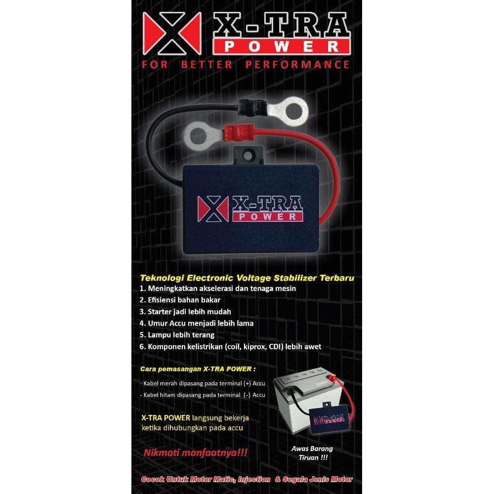 Volt Stabilizer Motor penstabil tegangan listrik motor Garansi 1 Tahun