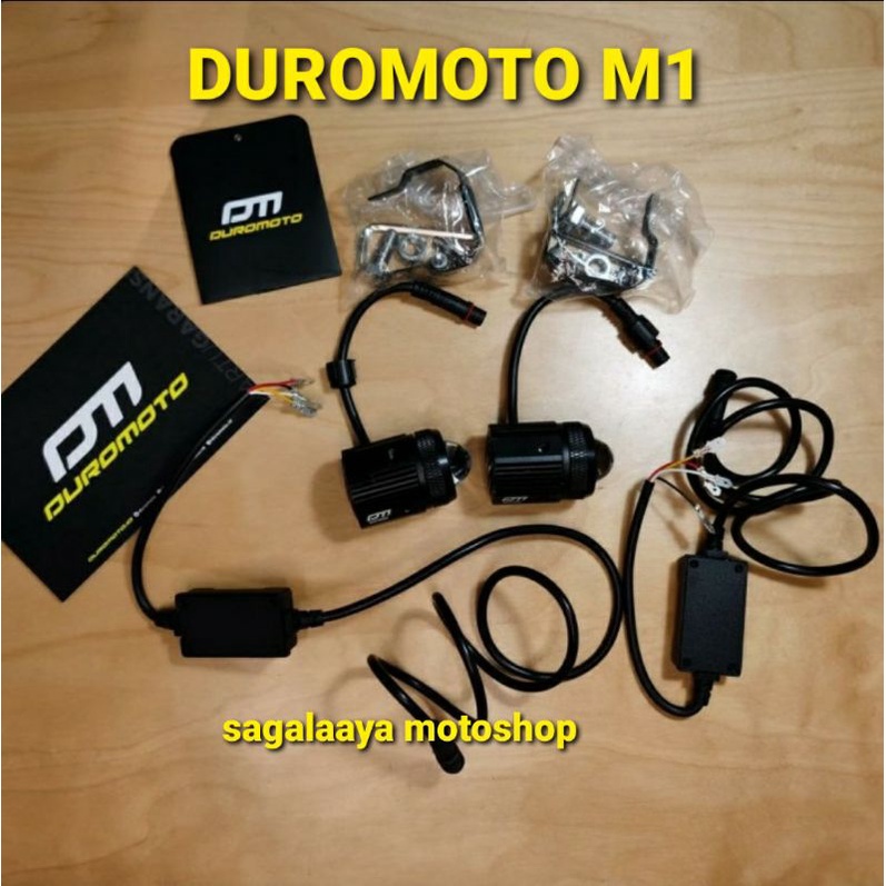 Duromoto M1 M 1 lampu sorot touring LED  lampu kabut tembak motor mobil viral original cb150x pcx xm
