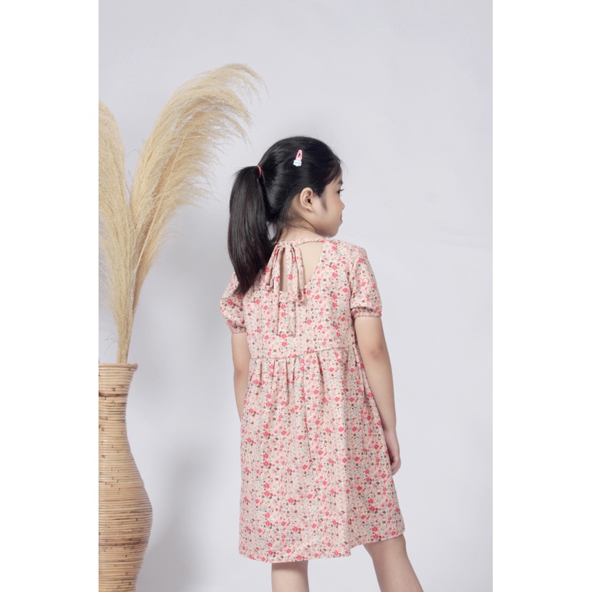 Zahra Dress Anak Perempuan Kabuka Bahan Toyobo | Pakaian Anak Lucu Umur 1-6 Tahun