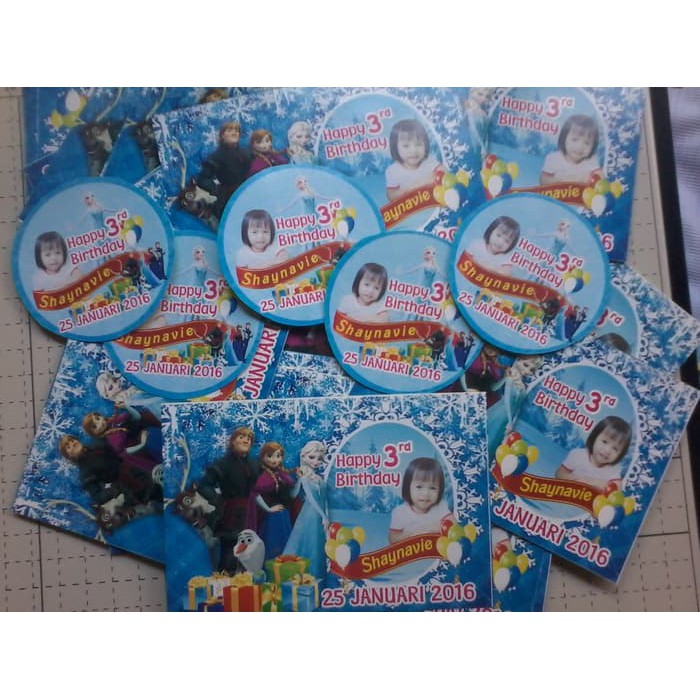

HOT DEAL STIKER LABEL MAKANAN BUAT ULTAH ANAK TEMA KARTUN !!