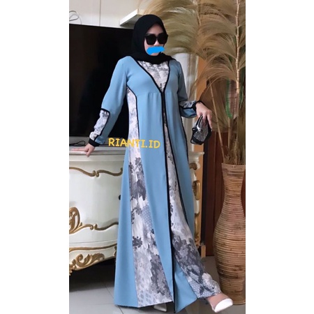 COD || KINARA DRESS || GAMIS ORI BY RIANTI || REFERENSI JAVINA