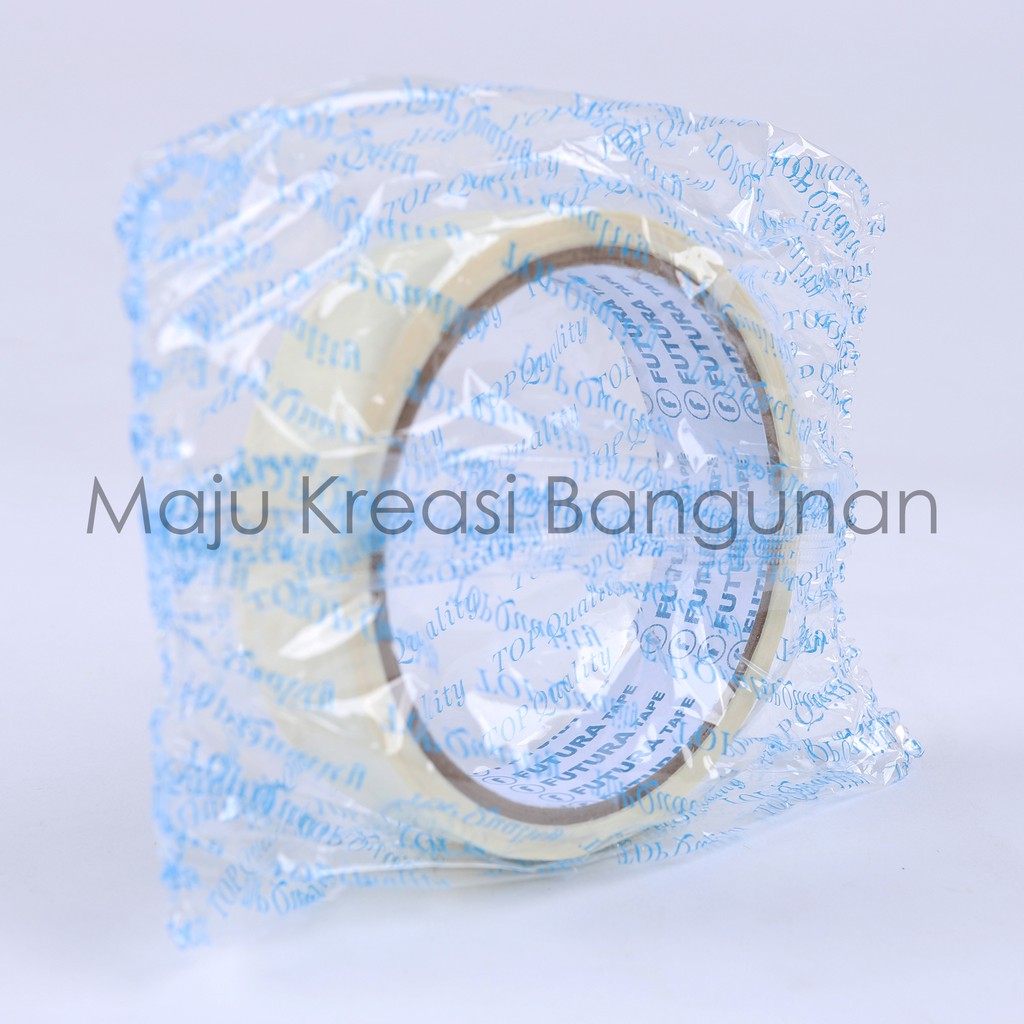 Masking Tape 24mm Lakban Kertas 24 mm 1 Inch Inci 1Inch 1Inci 1&quot; Selotip Isolasi Putih