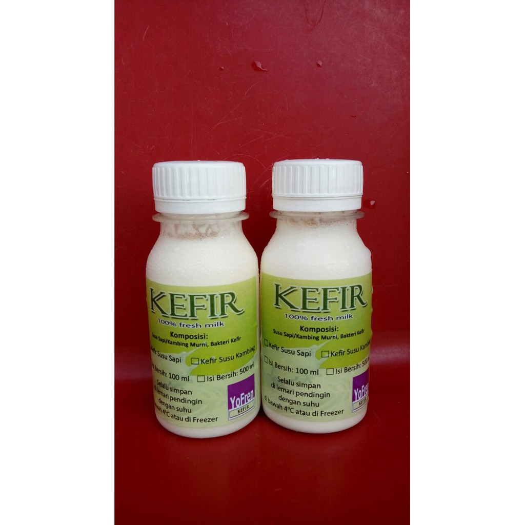 

KEFIR SUSU KAMBING (Isi 100 ml)