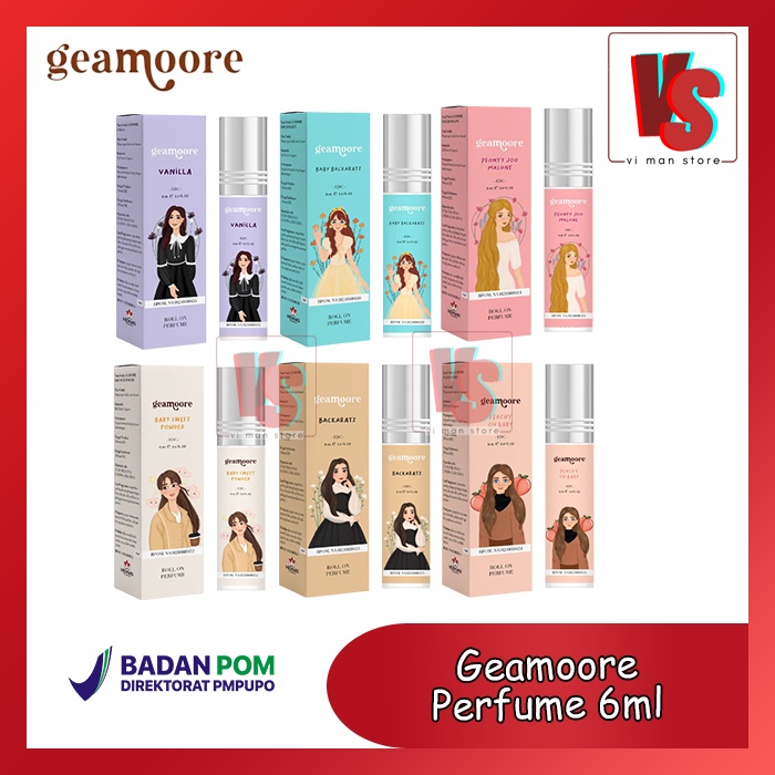 BPOM Roll On PARFUM NON ALKOHOL Inspired PARFUME GEAMOORE GEAMORE